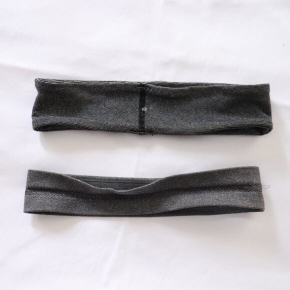 Lululemon Women's Grey US OS Stretch Slip Resistant Round Activewear Headbands - Picture 3 of 11